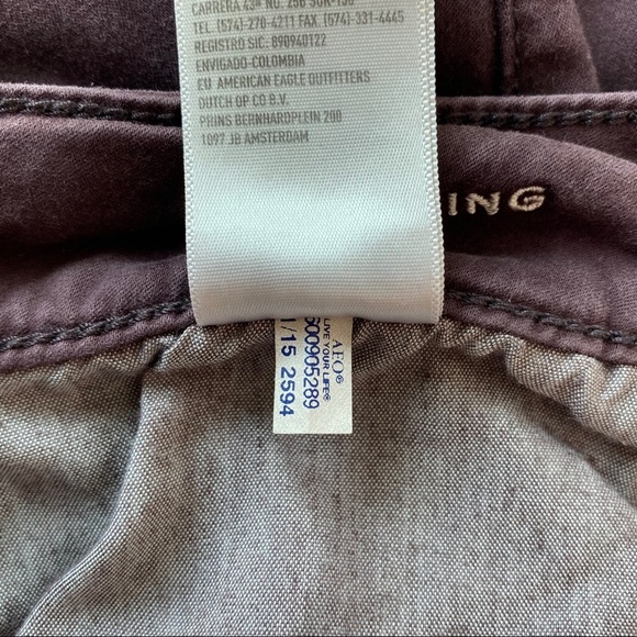 American Eagle Outfitters Purple Jeggings - Picture 7 of 9